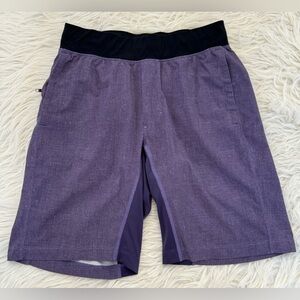 Men’s Lululemon Heathered Purple Lightweight Shorts‎ Size Small